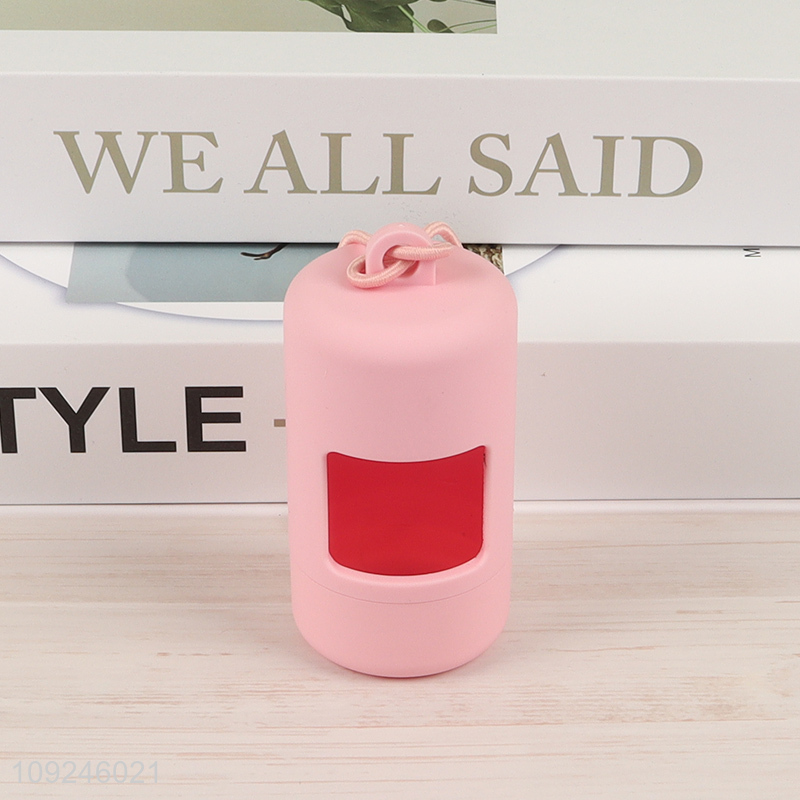 Top products multicolor portable pet dog waste bag holder waste bag case for sale