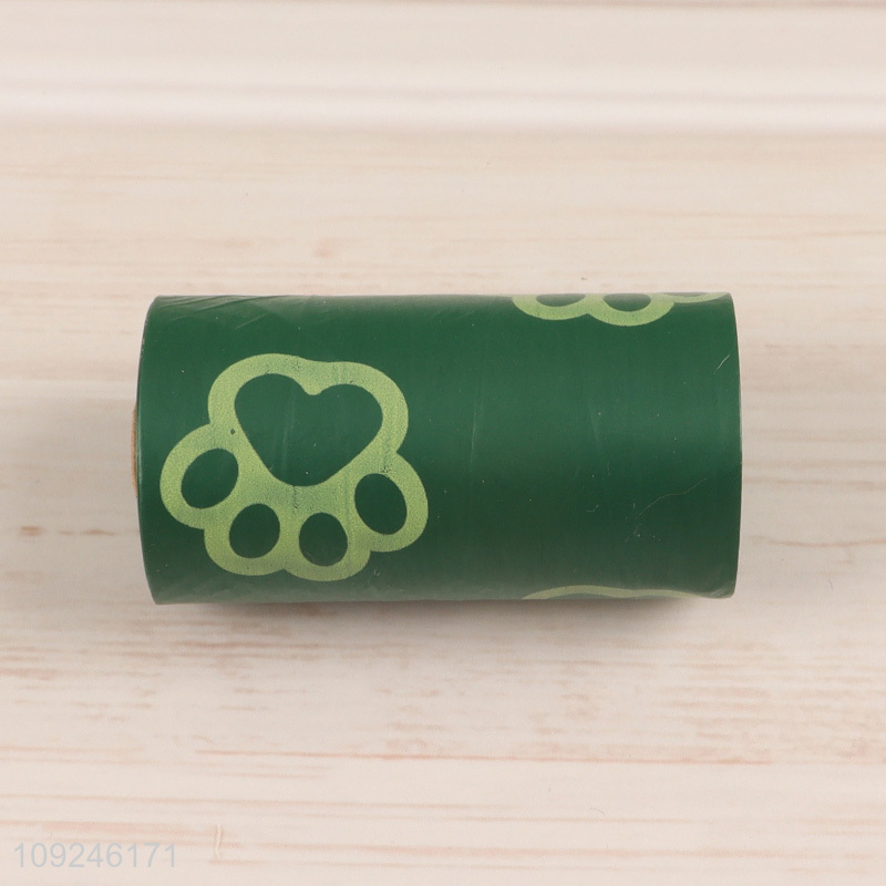 Most popular thickened portable disposable degradable pet poop bag