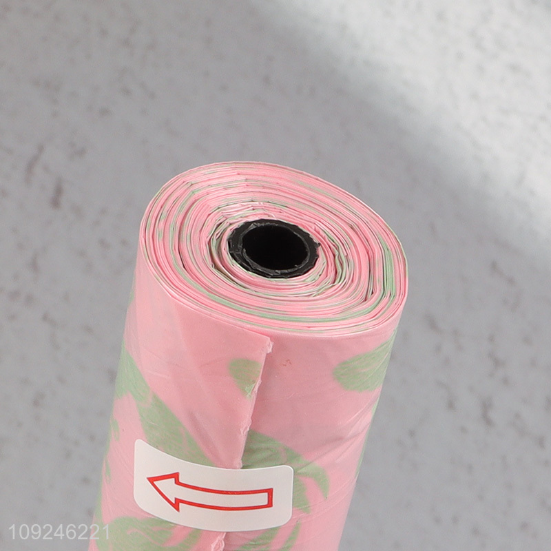 Online wholesale disposable portable degradable pet poop bag set