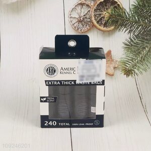 Best selling portable extra thick degradable pet poop bag wholesale