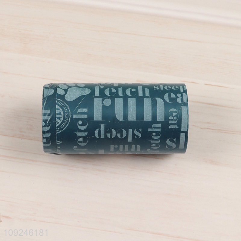 Good selling portable heavy duty disposable degradable pet poop bag