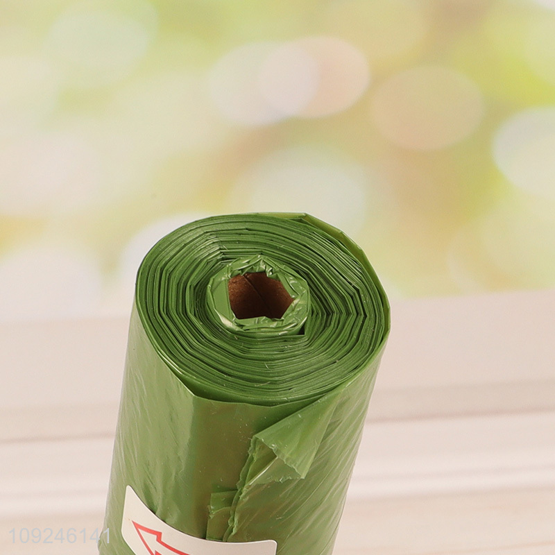 Top quality portable lavender scented strong degradable pet poop bag