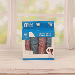 Good selling portable heavy duty disposable degradable pet poop bag