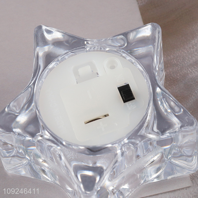 Online Wholesale Battery Operated Led Tea Light Flameless Electric Candle