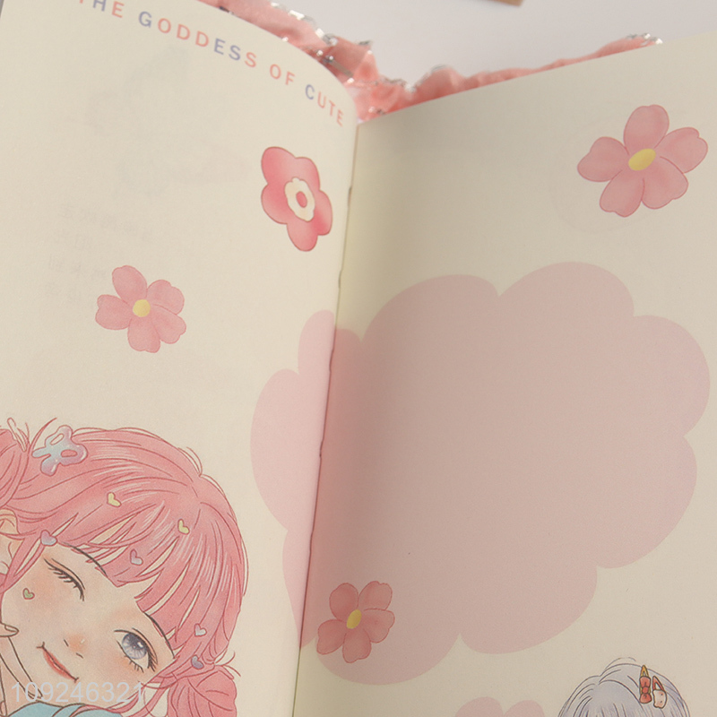 Online Wholesale 224 Pages Cute Lined Journal Notebook for Girls Writing