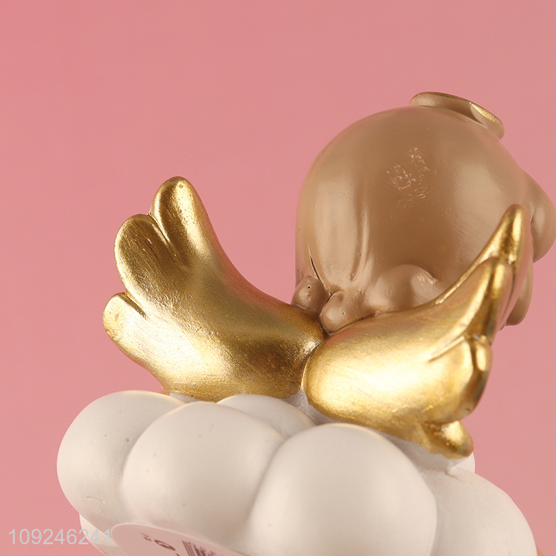 Good Quality Resin Angel Message Clip Card Memo Holder for Office School