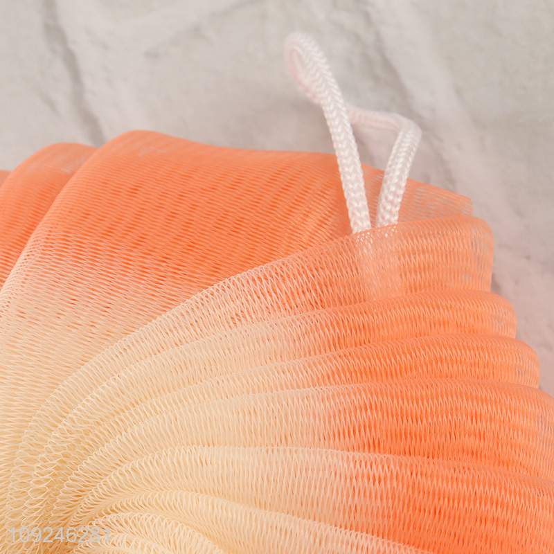 Wholesale 60G Shower Puff Bath Loofah Sponge Shower Body Scrubber