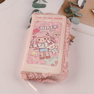 Factory Price 224 Pages Cute Lined Journal Notebook for Girls Writing