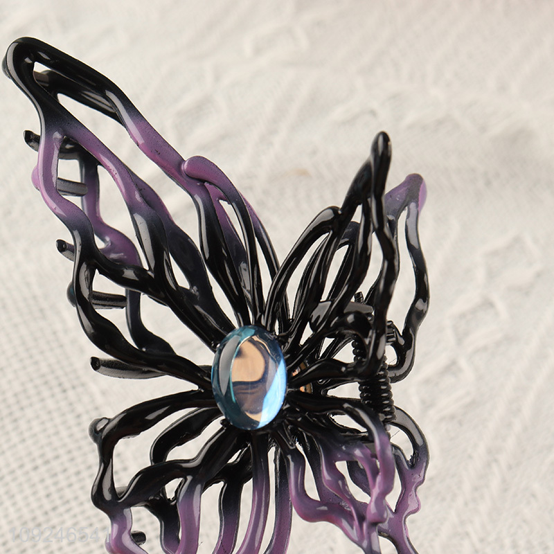 Wholesale Butterfly Hair Claw Clips Metal Hair Clips Hair Accessories