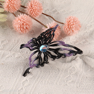Wholesale Butterfly Hair Claw Clips Metal Hair Clips Hair Accessories