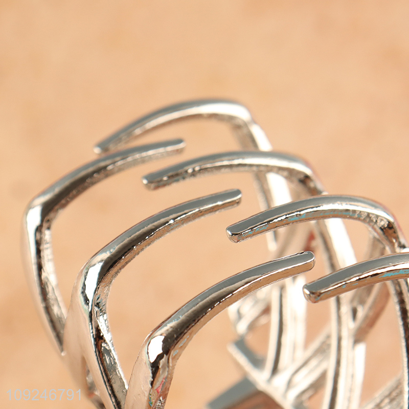 Good Quality Metal Hair Claw Clips Strong Hold Metal Hair Clamps