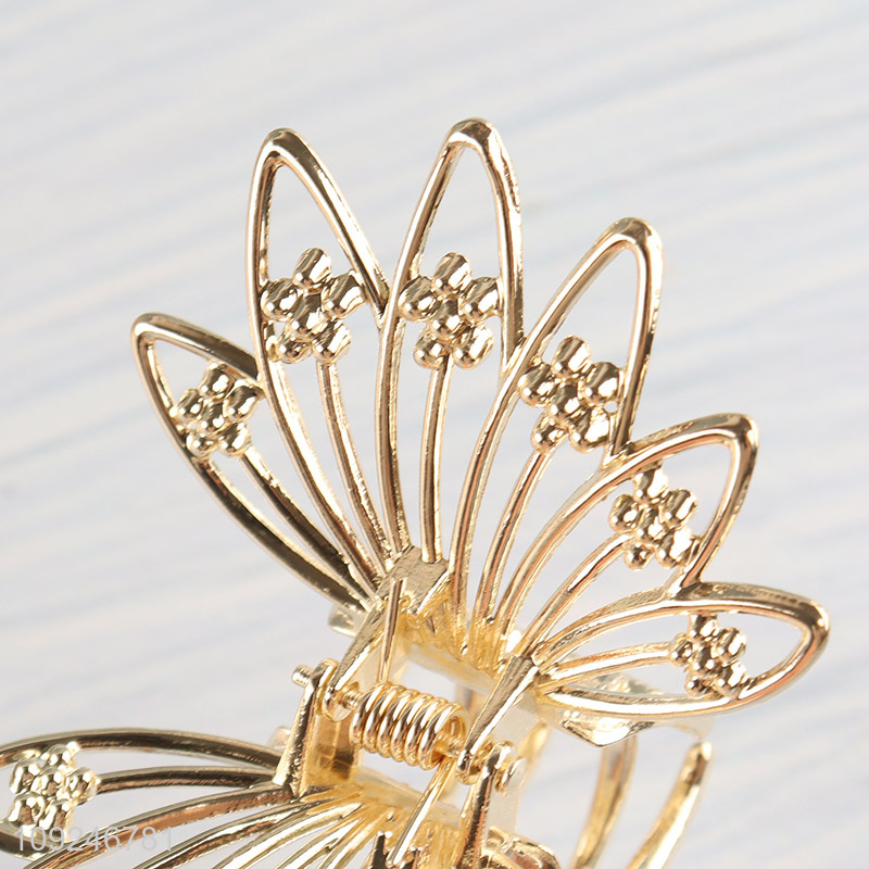 Wholesale Butterfly Hair Claw Clips Metal Hair Clamps for Women Girls