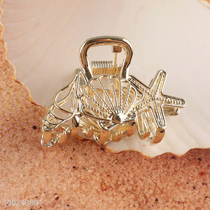 Hot Selling Ocean Hair Claw Clips Metal Hair Jaw Clips for Women