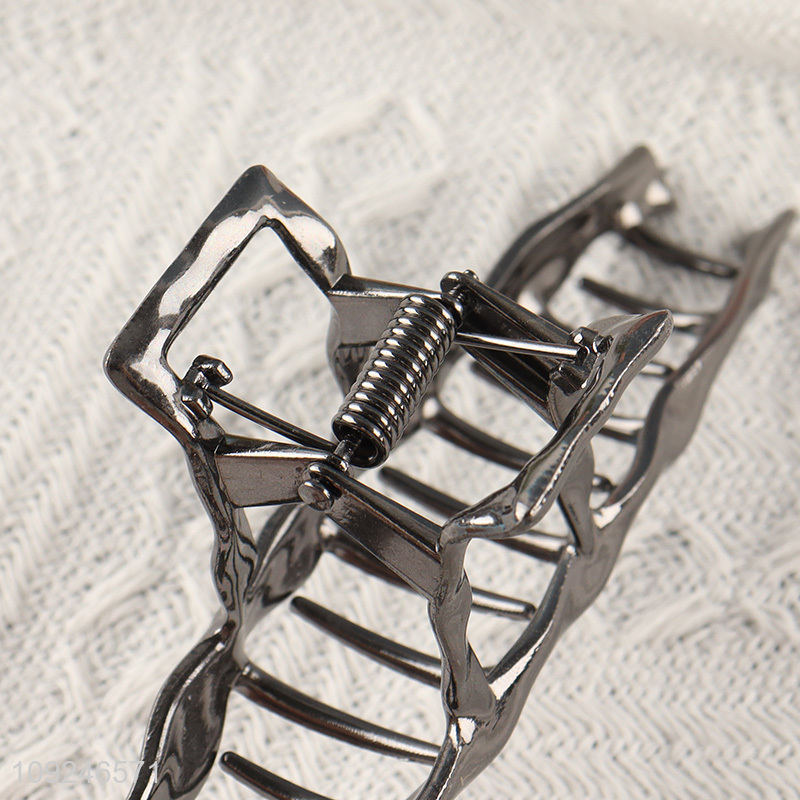 New Product Metal Hair Claw Clips Strong Hold Metal Hair Clamps
