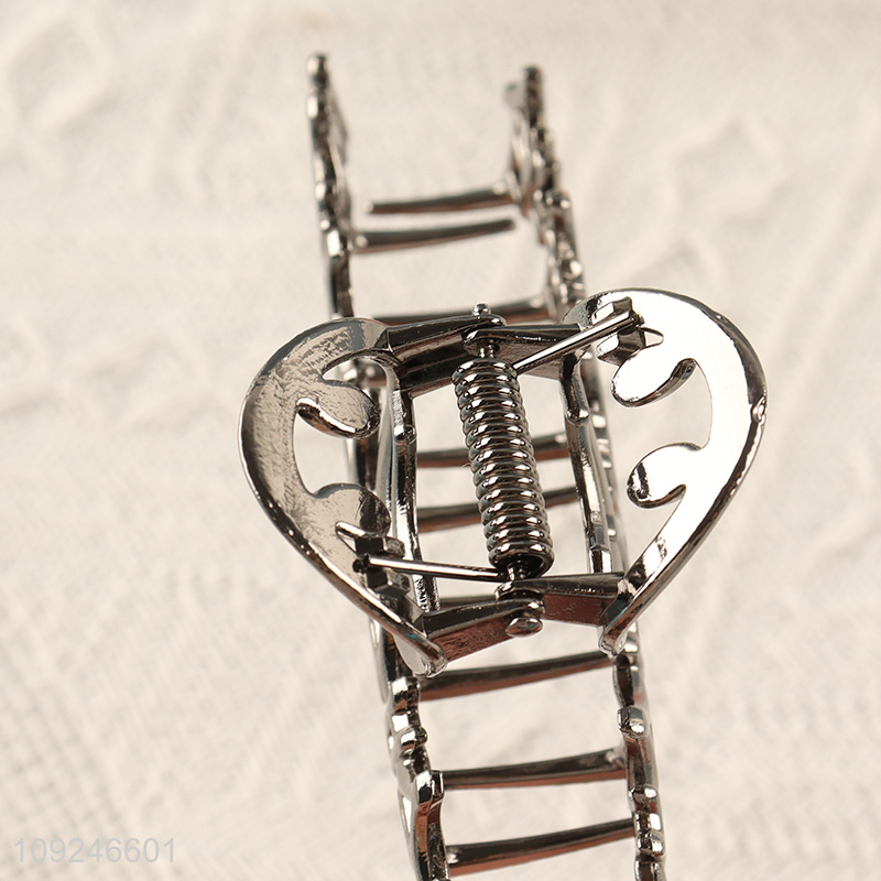 Factory Supply Metal Hair Claw Clips Non-Slip Fashion Hair Clamps