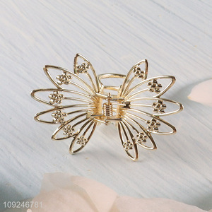 Wholesale Butterfly Hair Claw Clips Metal Hair Clamps for Women Girls
