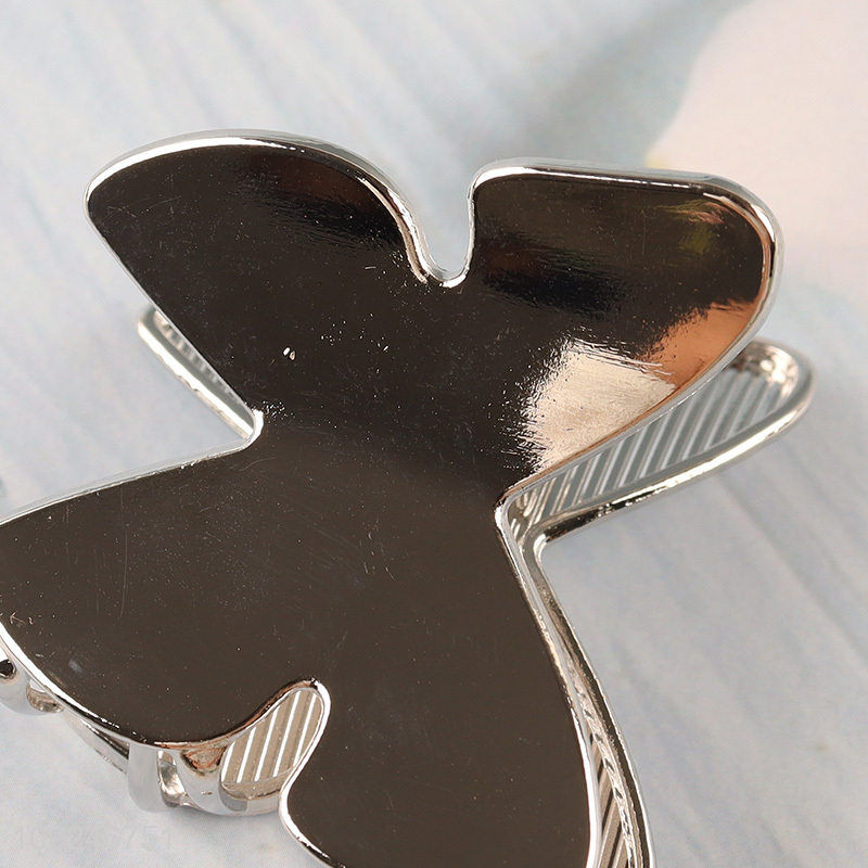 China Imports Metal Hair Claw Clips Butterfly Hair Clips for Women