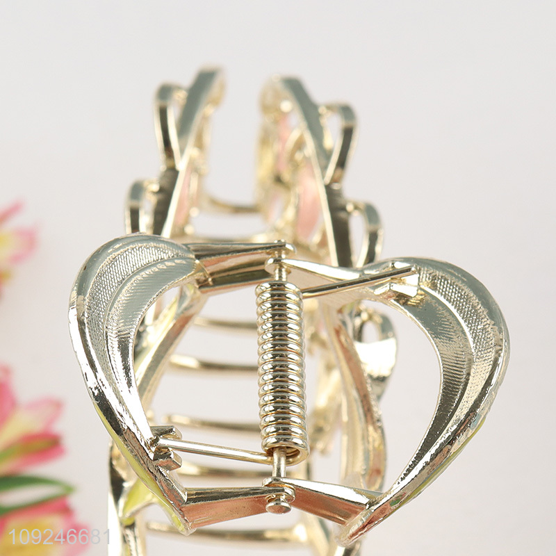 Factory Supply Metal Flower Claw Clips Hair Clips Hair Accessories