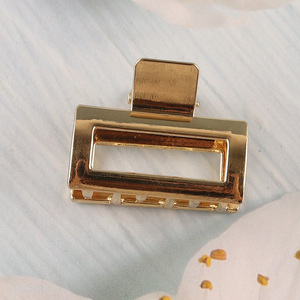 Factory Supply Metal Hair Claw Clips Strong Hold Square Hair Clips