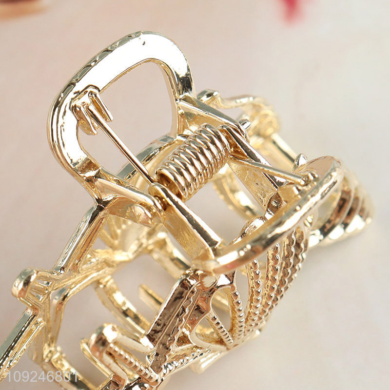 Hot Selling Ocean Hair Claw Clips Metal Hair Jaw Clips for Women
