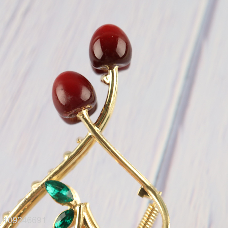 New Arrival Metal Cherry Claw Clips Strong Hold Fashion Hair Clips