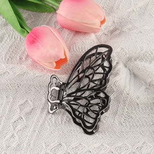 New Arrival Butterflly Metal Hair Claw Clips Non-Slip Hair Accessories