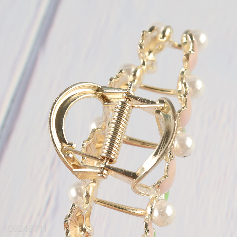 Popular Product Flower Hair Claw Clips Strong Hold Hair Claw Clips