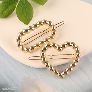 High Quality Metal Hair Pins Hair Barrettes Fashion Hair Accessories