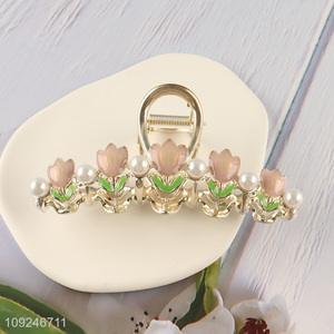 Popular Product Flower Hair Claw Clips Strong Hold Hair Claw Clips