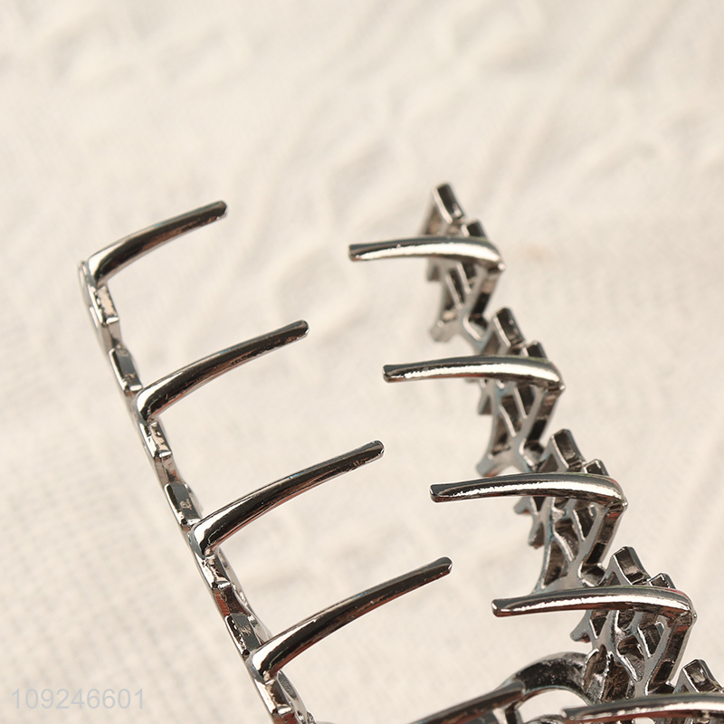 Factory Supply Metal Hair Claw Clips Non-Slip Fashion Hair Clamps