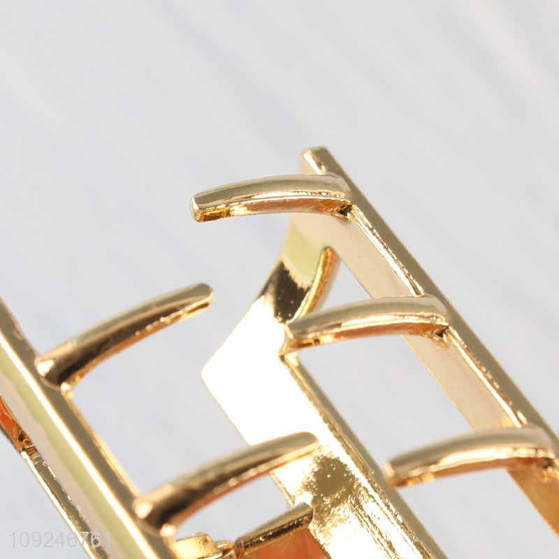 Factory Supply Metal Hair Claw Clips Strong Hold Square Hair Clips