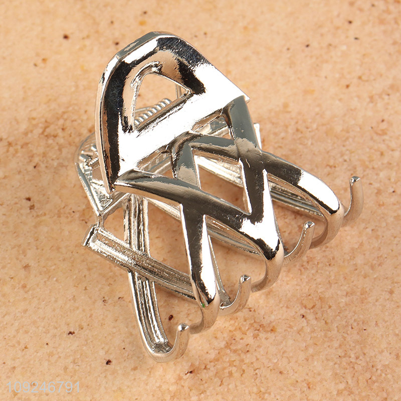 Good Quality Metal Hair Claw Clips Strong Hold Metal Hair Clamps