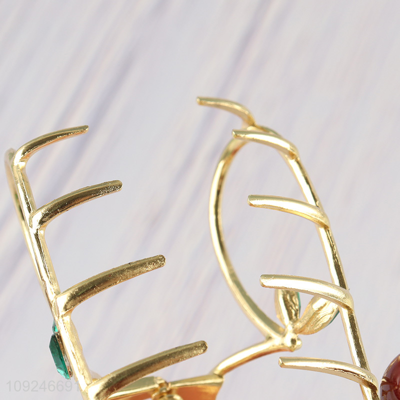 New Arrival Metal Cherry Claw Clips Strong Hold Fashion Hair Clips