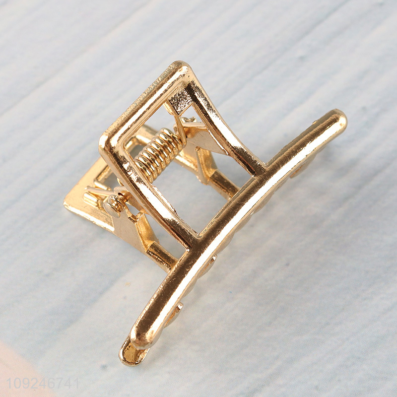 Factory Price Metal Hair Claw Clips Non-Slip Fashion Hair Clamps