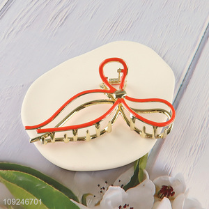 Good Quality Metal Bow Claw Clips Hair Accessories for Women Girls