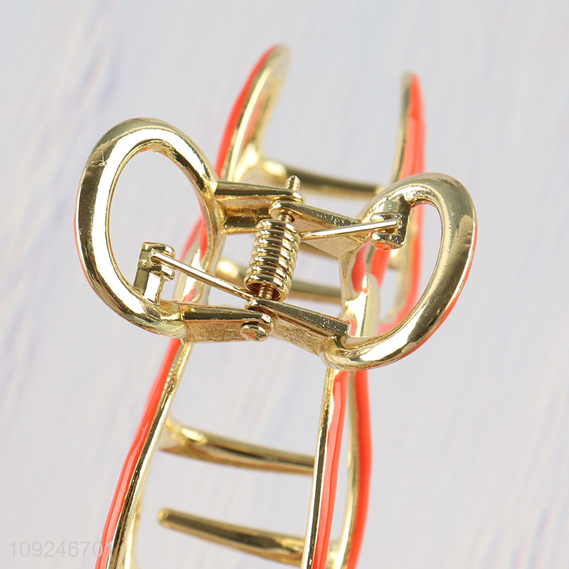 Good Quality Metal Bow Claw Clips Hair Accessories for Women Girls