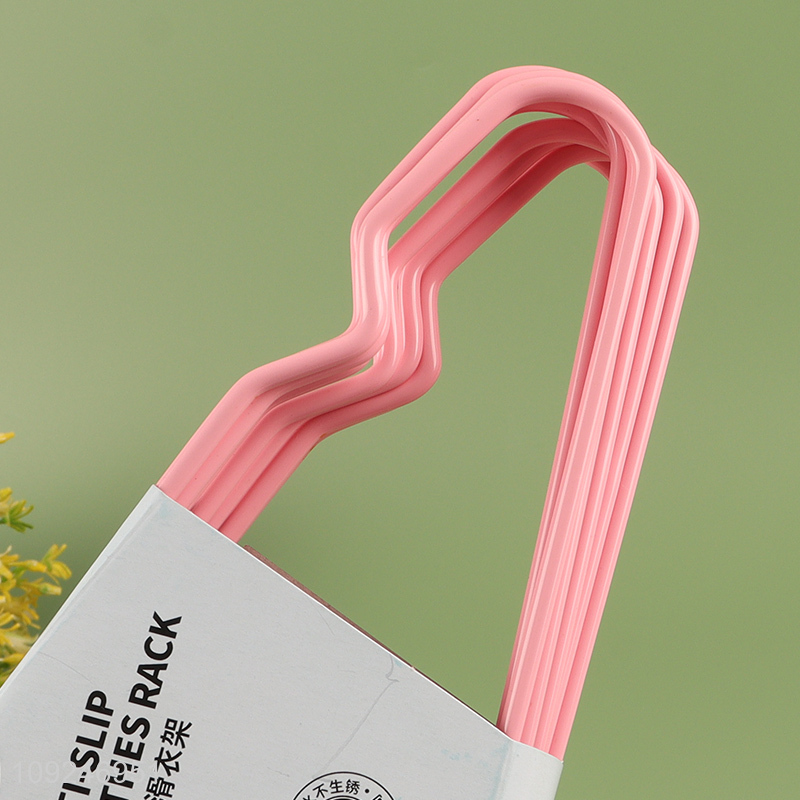 Hot items anti-slip household clothes hanger clothes drying rack for sale