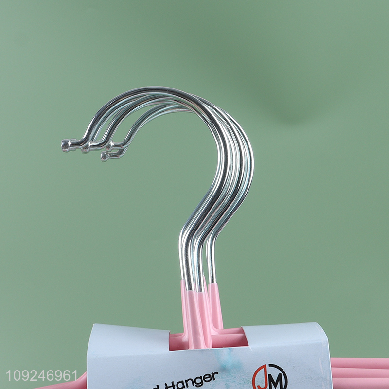 China supplier household anti-slip children clothes hanger clothes drying rack