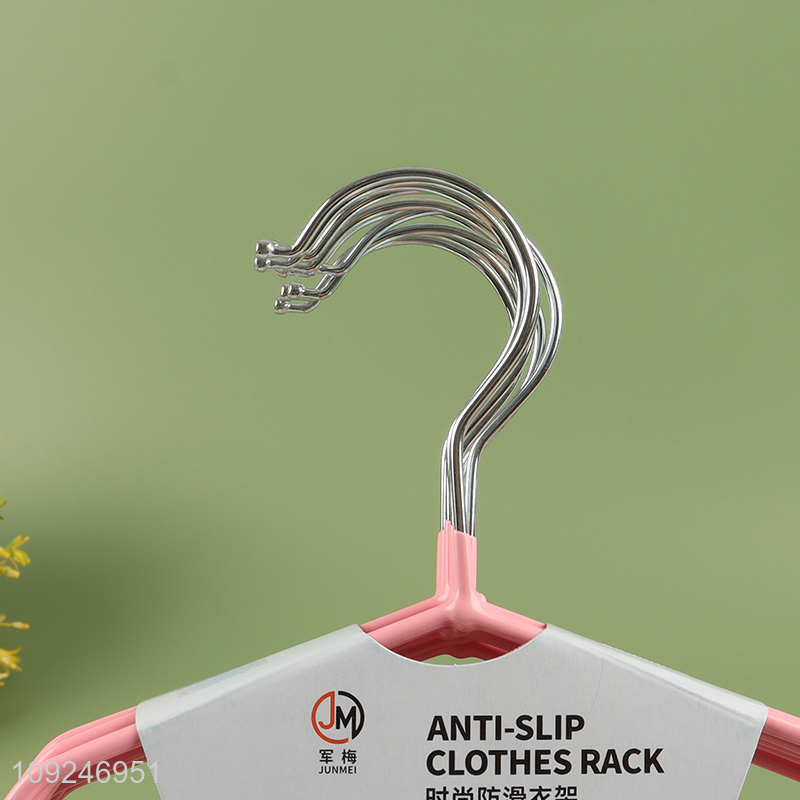 Hot items anti-slip household clothes hanger clothes drying rack for sale