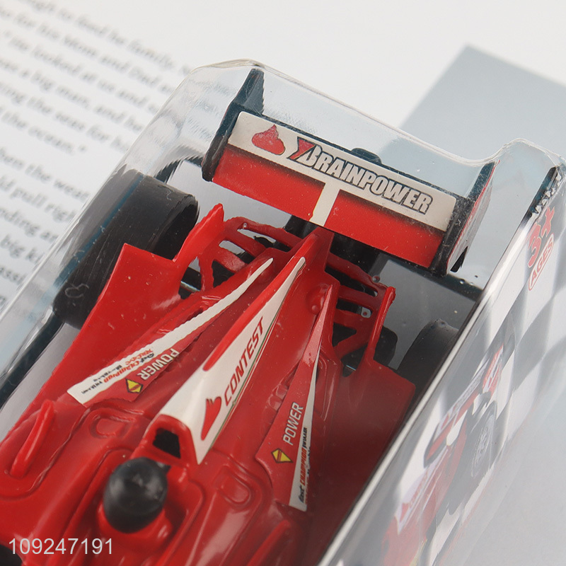 New Product F1 Pull Back Car Toy Metal Car Toy Metal Vehicle Model Toy