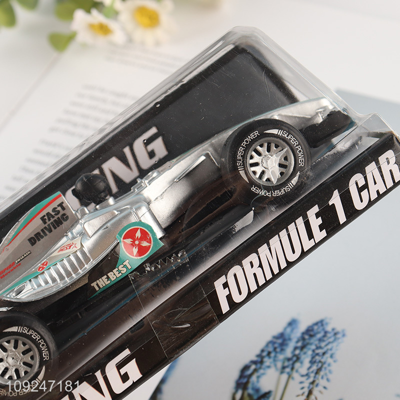 High Quality F1 Pull Back Car Toy Metal Racing Car Toy for Kids Age 3+
