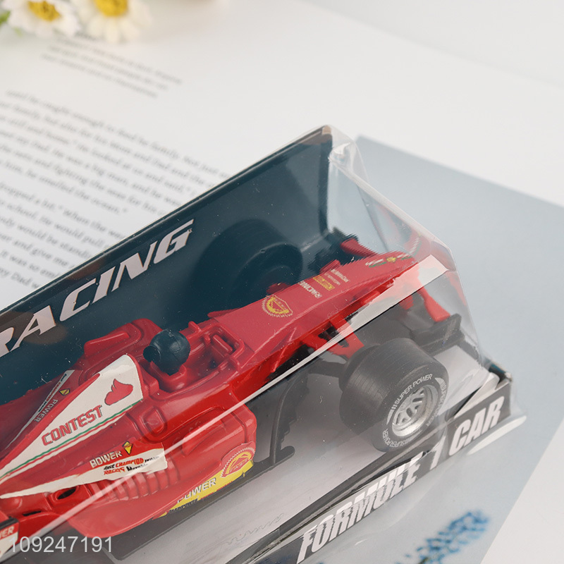 New Product F1 Pull Back Car Toy Metal Car Toy Metal Vehicle Model Toy