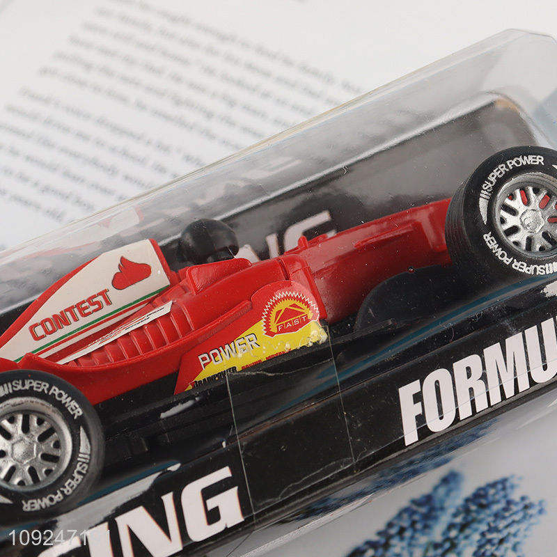New Product F1 Pull Back Car Toy Metal Car Toy Metal Vehicle Model Toy