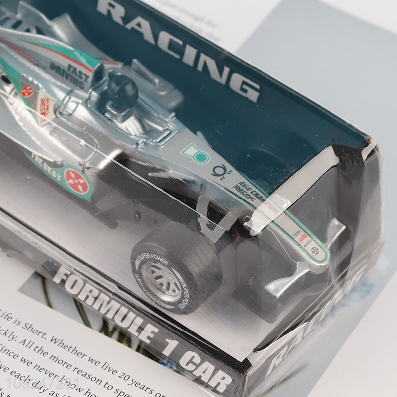 Factory Price F1 Pull Back Car Toy Metal Racing Car Toy for Boys Girls