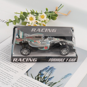 High Quality F1 Pull Back Car Toy Metal Racing Car Toy for Kids Age 3+