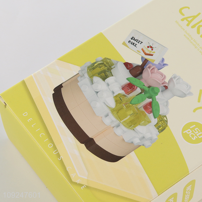 New Arrival 150PCS Mini Building Blocks Toy Set Mini Cake Building Blocks