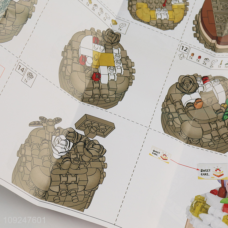 New Arrival 150PCS Mini Building Blocks Toy Set Mini Cake Building Blocks