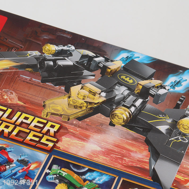 High Quality 93 Pieces Building Blocks Kids Educational Toy (Super Hero)