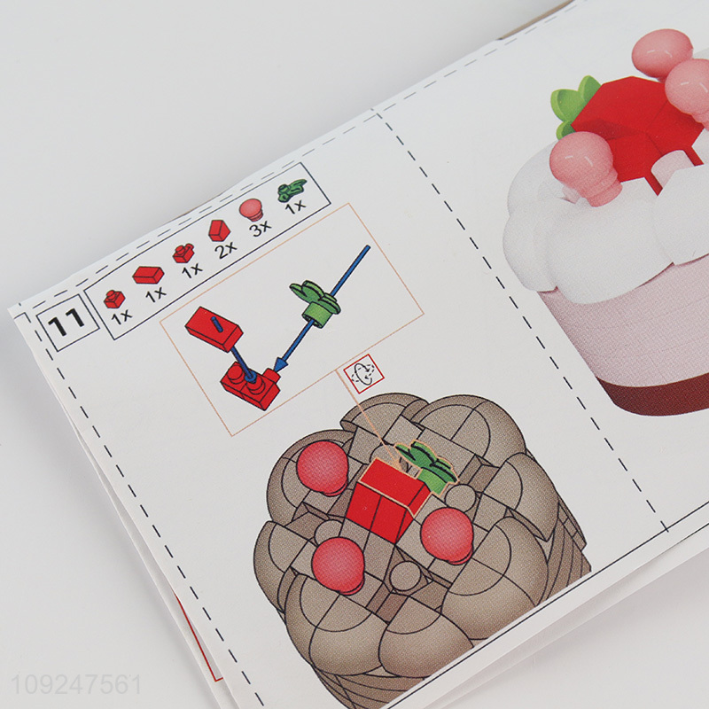 Factory Price 119PCS Mini Building Blocks Toy Set Mini Cake Building Blocks