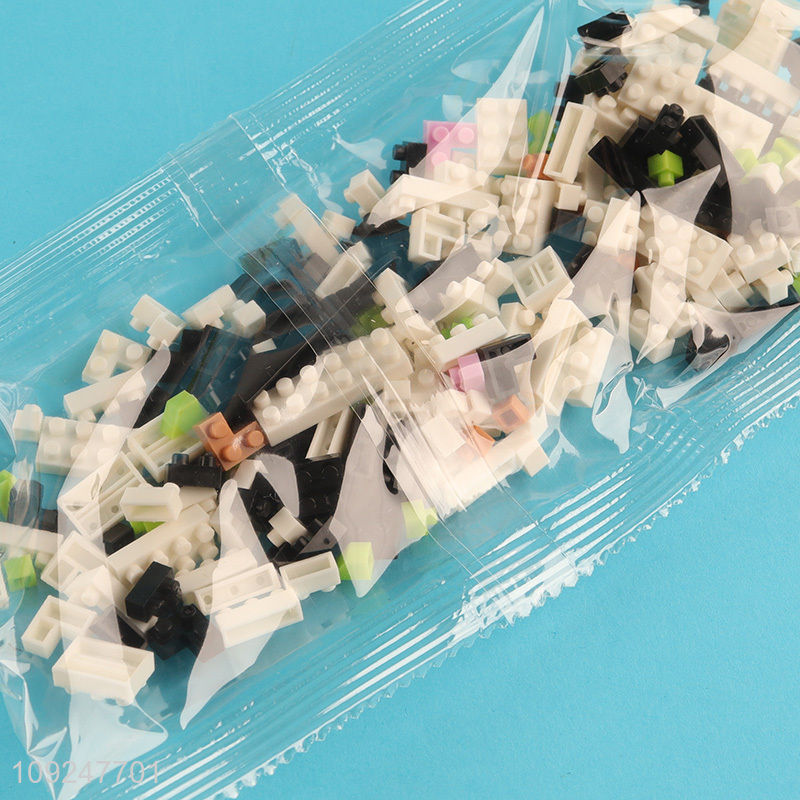 Good Quality 197PCS Mini Building Blocks Toy Set Mini Panda Building Blocks